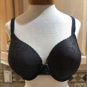 Maidenform Black Lace Underwire Padded Bra 40D